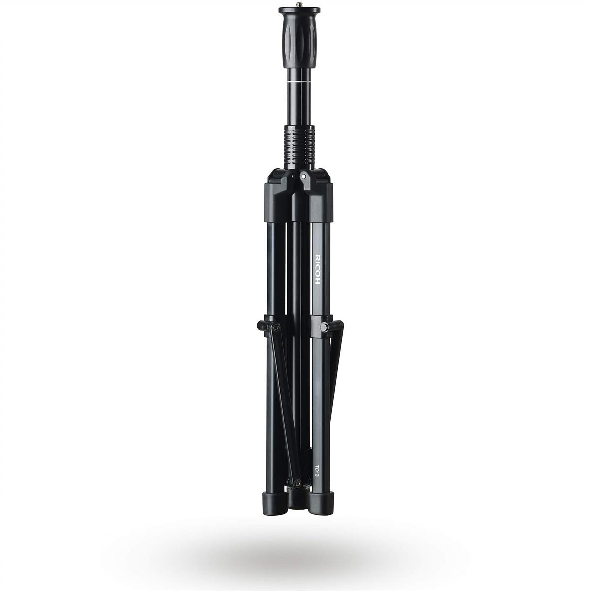 RICOH THETA スタンド TD-2 【THETA シリーズ専用モノポッドスタンド 一脚 三脚】 軽量コンパクト 安定性 開脚部の角度が調整でき狭い場所でも使用可能 ソフトケース付属｜Love Lone Star 12,428円