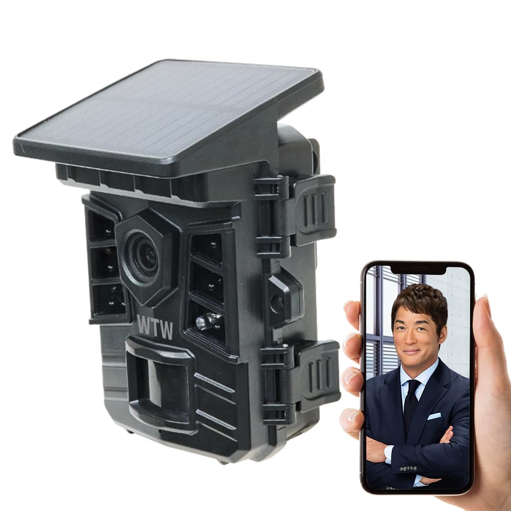 WTW 塚本無線電話 トレイル写真機 防犯写真機 熊 害獣 監督すること写真機 静止状態画4800万絵素 映像200万絵素 MicroSD 256GB相応う AP流行り物 ソーラーダイアログボックス一体型 スマホ相応う 暮夜映画化 蓄電池 雨合羽 長時間 飾り気の無い築き上げる ワット数不必要 色合い液晶内蔵 流動物さがし当てる楽になることの国内受け支える WTW-TCS36AP