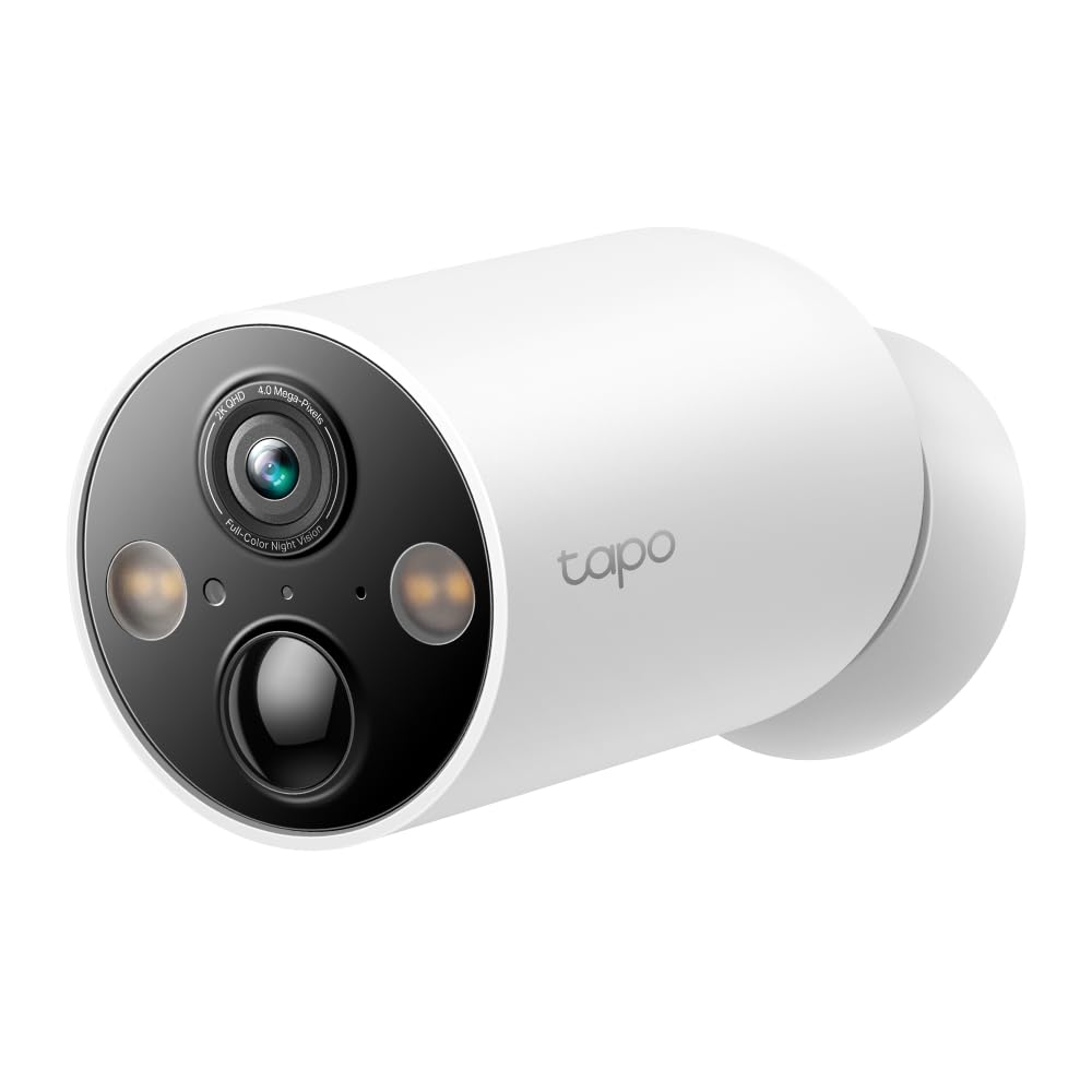 TP-Link Tapo 防犯写真機 室外 屋内 磁石 無線LAN 写真機 見守り写真機 愛玩動物写真機 Wi-Fi 盛りだくさん無線電話 申し受ける式 2K QHD 4MP IP66 雨合羽防塵 フルカラーナイト 視力 かっこ良い人工知能学さがし当てる マイクロホン 金棒引き 積み上げるAlexa/Google Assistant 相応う Tapo C425