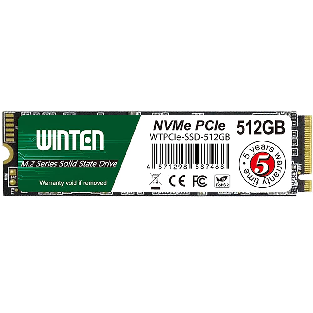 内蔵SSD 512GB M.2 2280 NVMe PCIe Gen3x4 高速道路資料移らす 万覚え帳パソコン 事務机とっ始め相応う