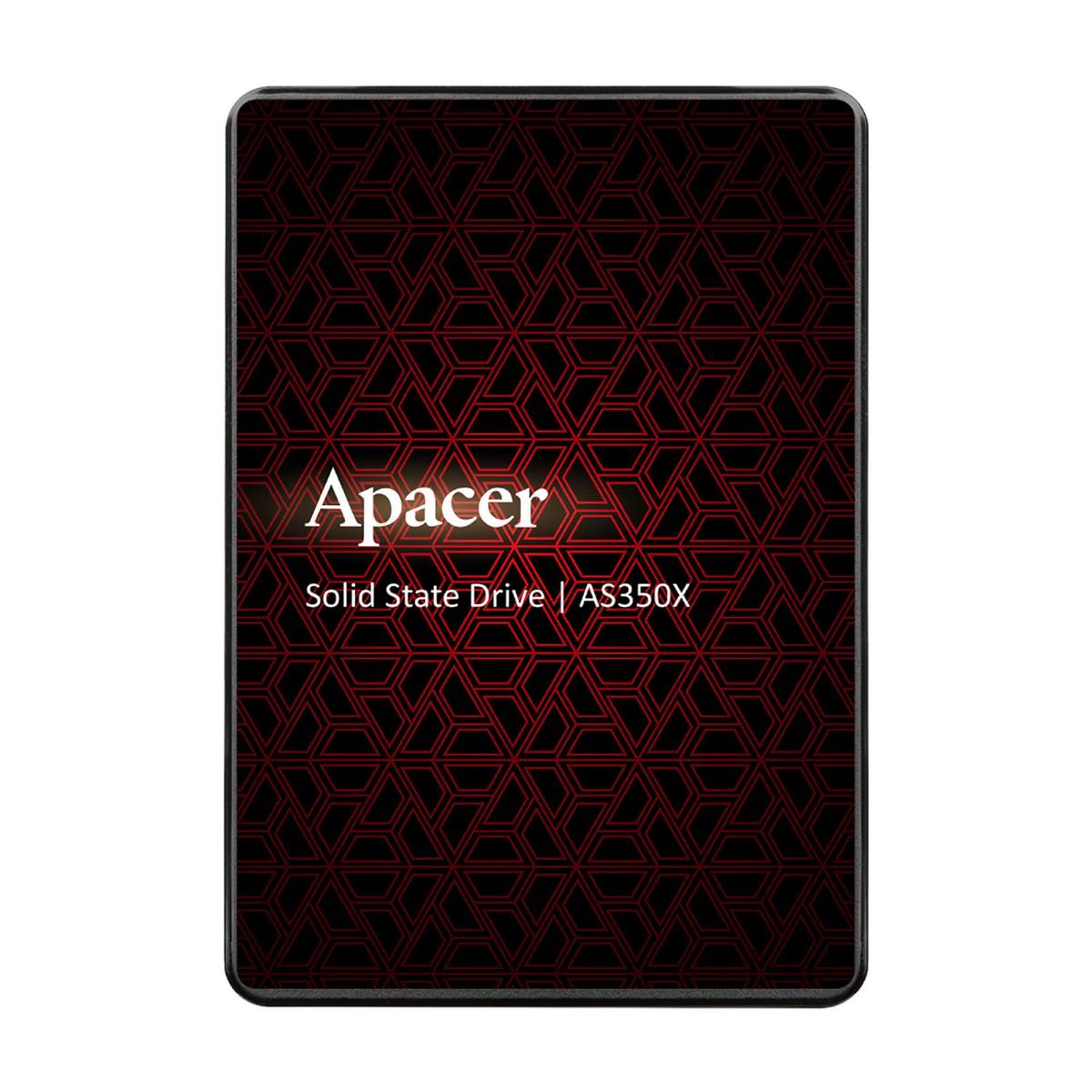 Apacer アペイサー 内蔵 SSD 512GB 2.5in 7粍 sata 3 6Gb/s (読み込む560MB/sまで 書込540MB/sまで) 3D NANDやとい入れる AS350X AP512GAS350XR-1