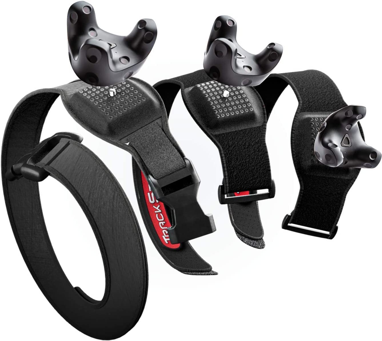 Track ストラップ Vive トラッカー用 - 調節可能な VR フルボディ トラッキング ストラップ、VR チャット モーション キャプチャ、Vive トラッカー 3.0 2.0 Ultimate と互換性あり、Tundra (トラッカーは別売り) ブラック｜Love Lone Star