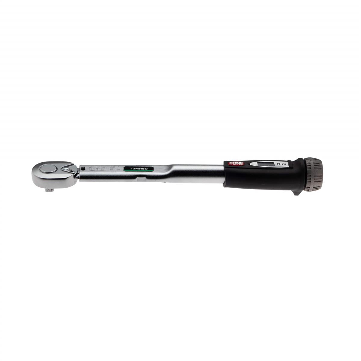 トネ(TONE) プレセット形トルクレンチ(ダイレクトセットタイプ) T3MN50-QL 差込角9.5mm(3/8") ブラック 50N・m｜Love Lone Star