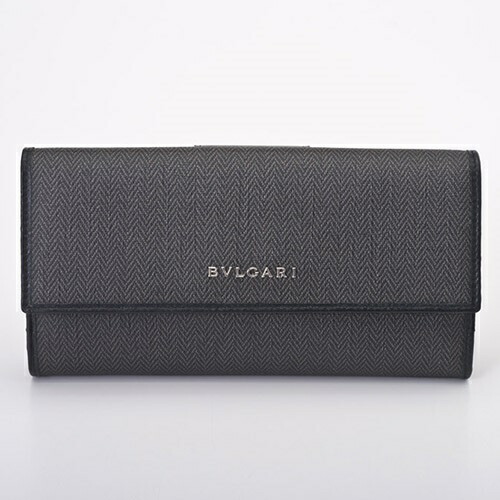 楽天市場 950円offクーポン対象 9月18日23 59迄 ブルガリ 長財布 Bvlgari メンズ Weekend ウィークエンド キャンバス ブラック 325 ブランド Azurebrandol