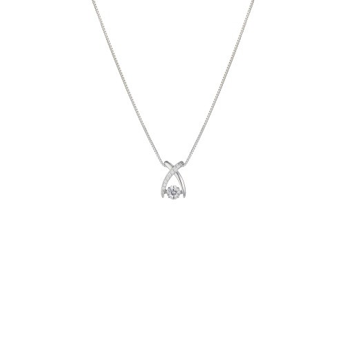 Crossfor New York クロスフォー ニューヨーク NYP-550 Dancing stone ネックレス｜GINZA LoveLove（銀座ラブラブ）