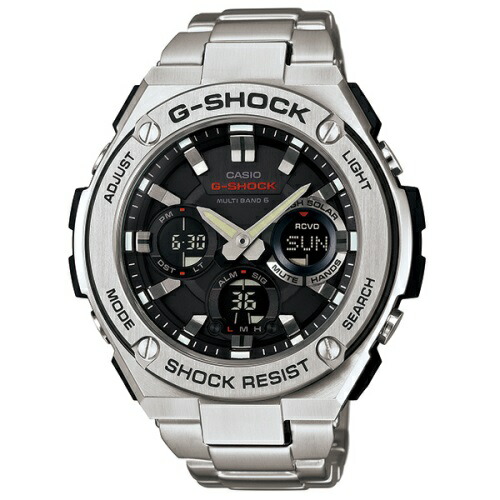 カシオ CASIO ウォッチ メンズ G-SHOCK G-STEEL Gぼうぜん自失 Gスチール写真 GST-W110D-1AJF