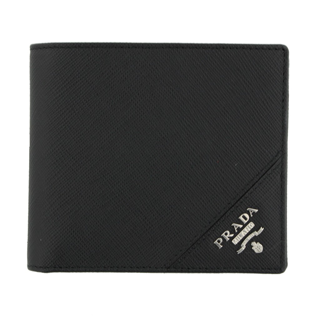 プラダ　二つ折り財布　ブラック　2MO738　QHH　F0002 2700001271475.jpg