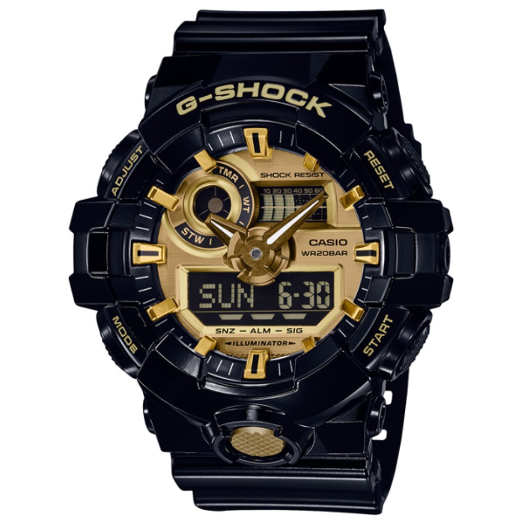 カシオ CASIO 腕時計 メンズ G-SHOCK Gショック GA-710GB-1AJF|GINZA LoveLove(銀座ラブラブ)