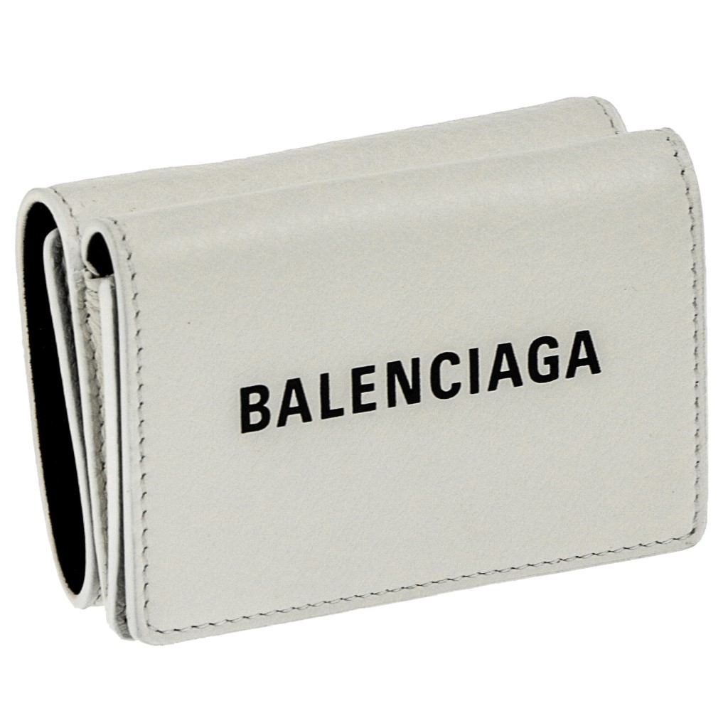 日本全国送料無料 楽天市場 168時間限定ポイント5倍 Balenciaga バレンシアガ 三つ折り財布 レディース ホワイト Dlqhn 9060 Ginza Lovelove 銀座ラブラブ 新着商品 Faan Gov Ng