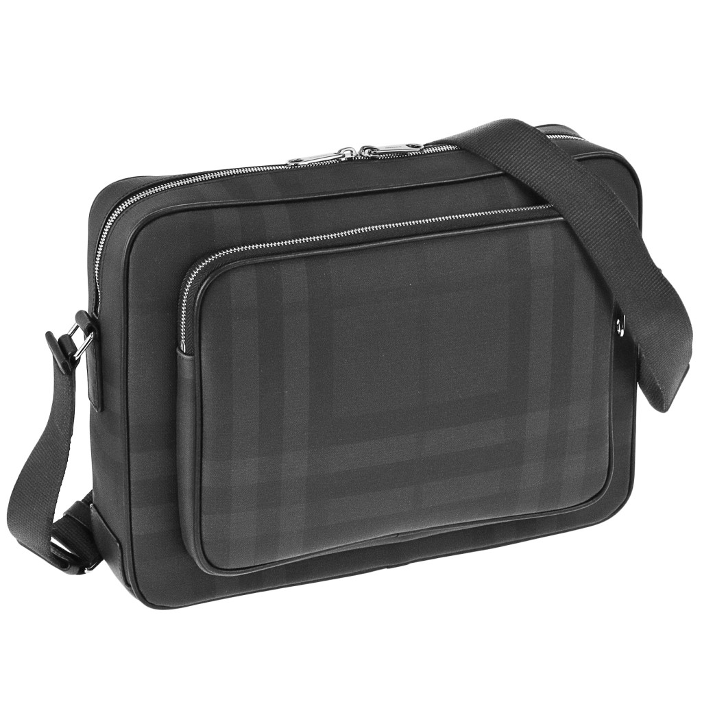 楽天市場 Burberry バーバリー ショルダーバッグ メンズ グレー A14 Dark Charcoal Ginza Lovelove 銀座ラブラブ