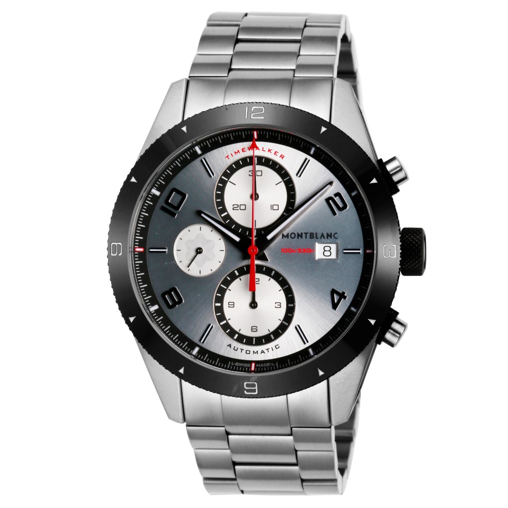在庫一掃 Montblanc モンブラン 腕時計 メンズ Timewalker シルバー Ginza Lovelove 銀座ラブラブ ポイント10倍 Cverano Edu Ec