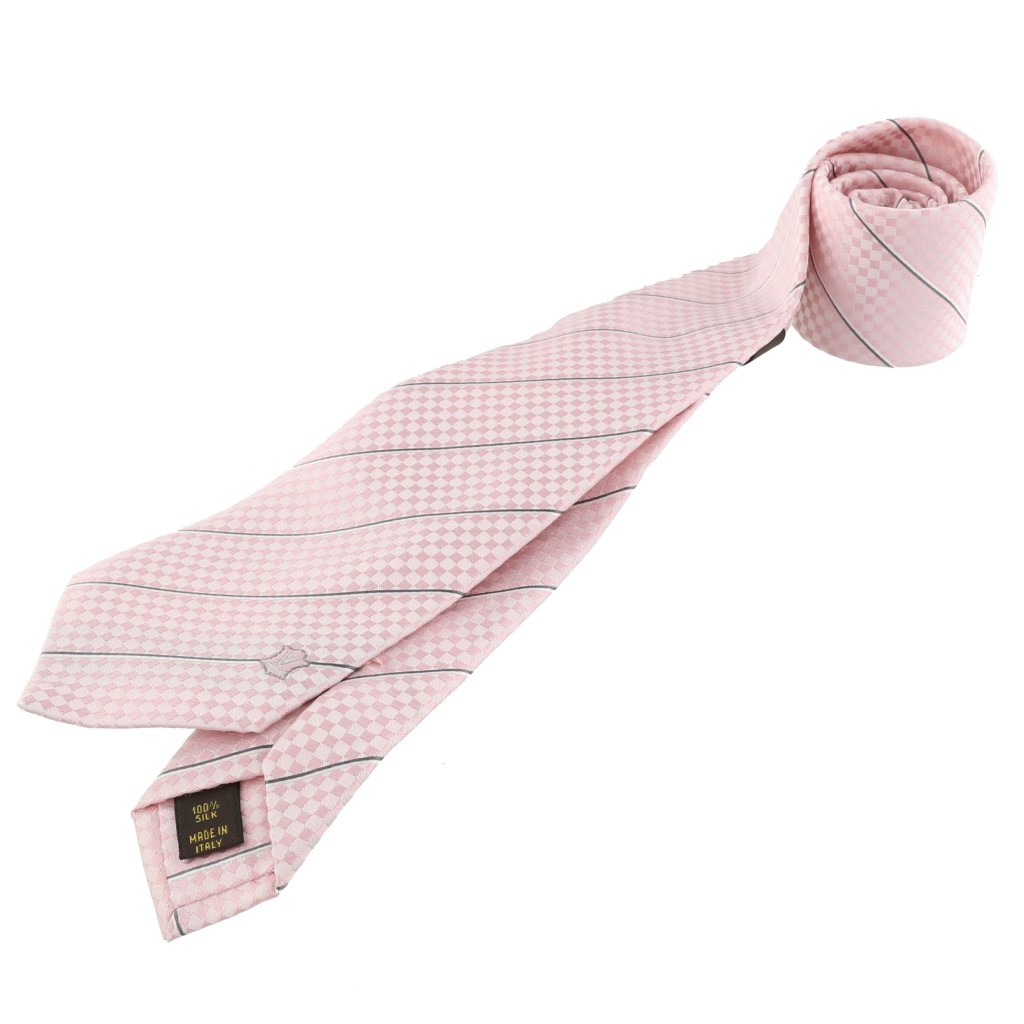 人気沸騰ブラドン Louis Vuitton ルイヴィトン ネクタイ メンズ クラヴァット エク ピンク M ローズペール 年間ランキング6年連続受賞 Www L5 Mk