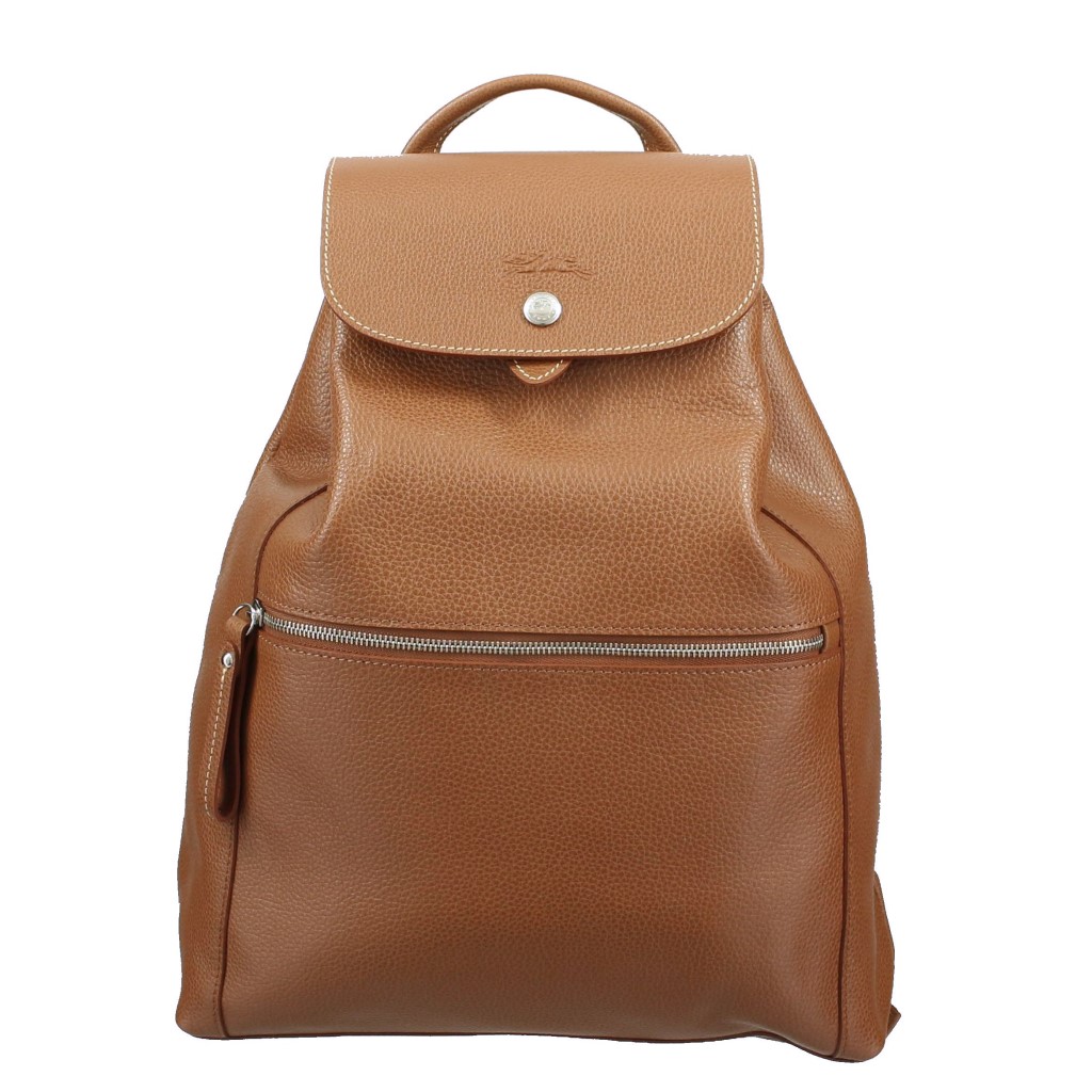 Longchamp ロンシャン リュックサック レディース Le Foulonne ブラウン 1550 021 504 Cognac Bla Org Bw