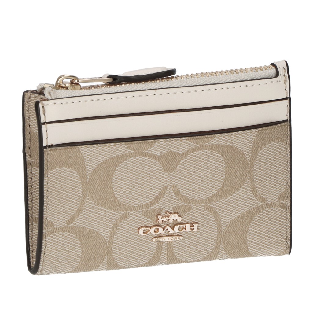 未使用✨COACH コインケース　シグネチャー パテントレザー ラウンドエンボス COACH】コーチ シグネチャー ラウンド 丸型 円型 コインポーチ