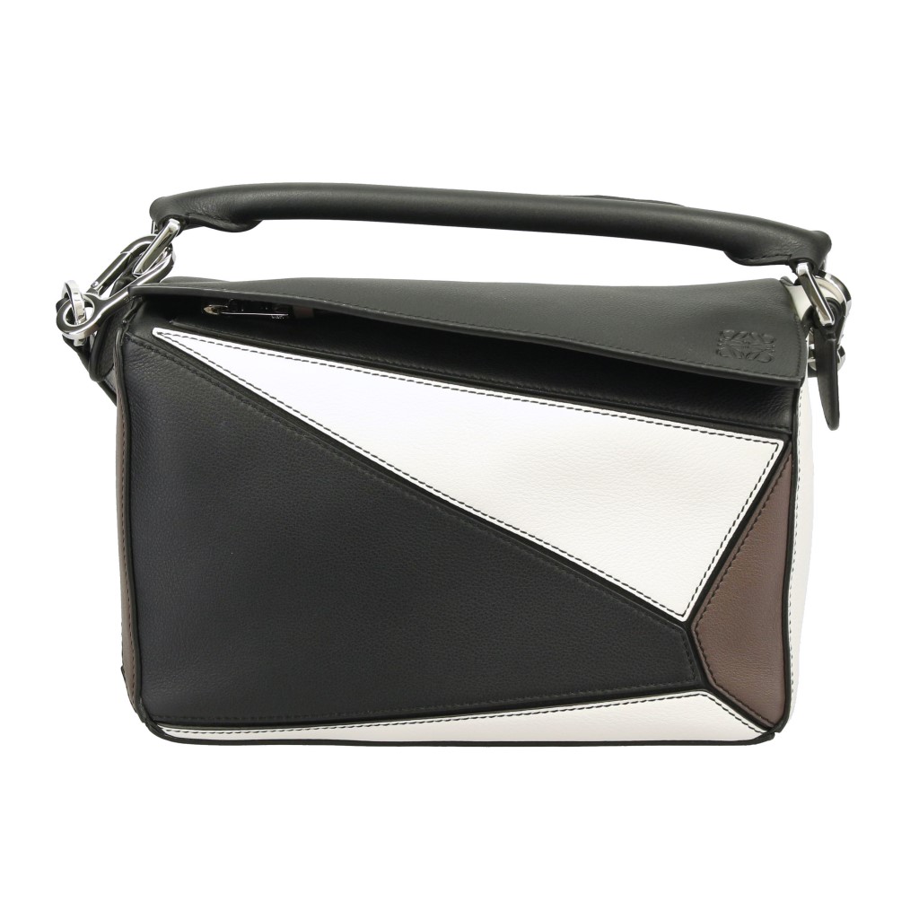 期間限定特価 Loewe ロエベ ショルダーバッグ レディース パズルバッグ 322 30 Os21 1259 Black Taupe Ginza Lovelove 銀座ラブラブ 海外最新 Seodf X10 Mx