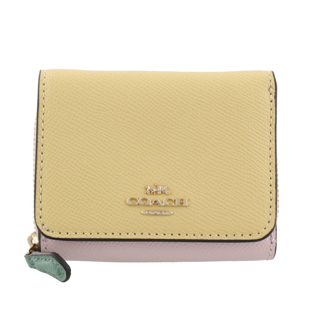 Coach Outlet コーチ アウトレット 三つ折り財布 レディース バニラ クリーム マルチ 2923 Ims7d Psicologosancora Es