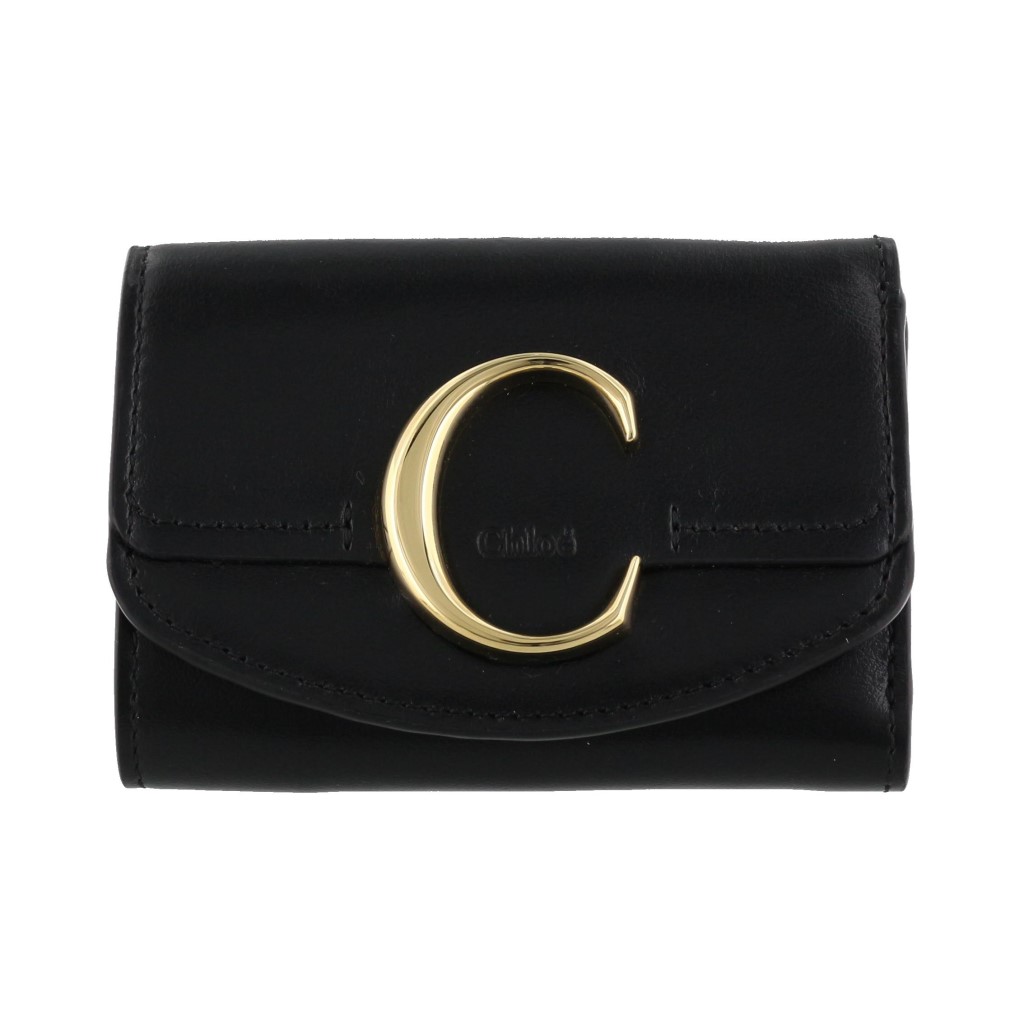 Chloe クロエ 三つ折り財布 レディース ブラック 19up058 A37 001 Black Voli Me