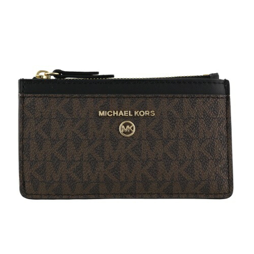 マイケルコース MICHAEL KORS カードケース レディース ブラウン 34T1GT9D5B 292 BROWN/BLACK｜GINZA LoveLove（銀座ラブラブ）