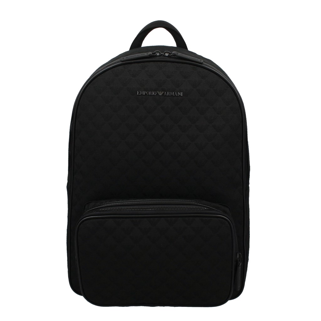 現行モデル・美品✨ エンポリオアルマーニ リュック A4 ブラック 黒 レザー エンポリオ アルマーニ EMPORIO ARMANI EMPORIO ARMANI