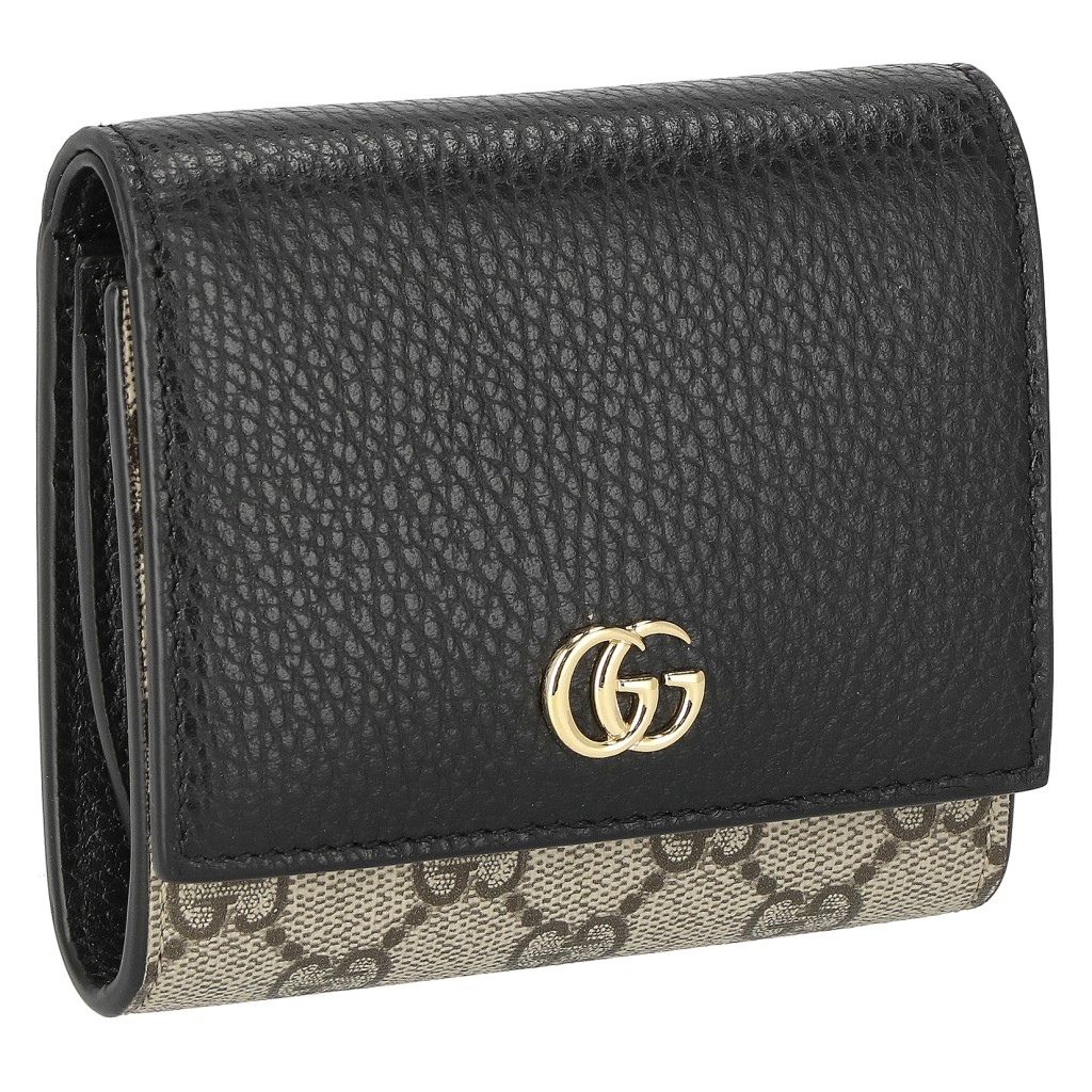 GUCCI グレー GGパターン 二つ折り財布 Gucci グレー GGパターン 二つ折り財布