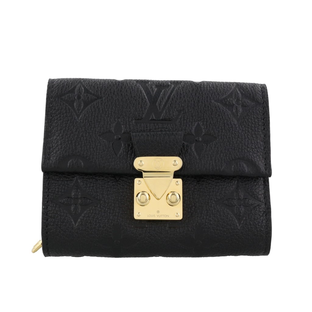 ①【美品】LOUIS VUITTON 財布 ポルトフォイユ コメット 黒 LOUIS VUITTON】ルイヴィトン『ポルトフォイユ コメット』M60146