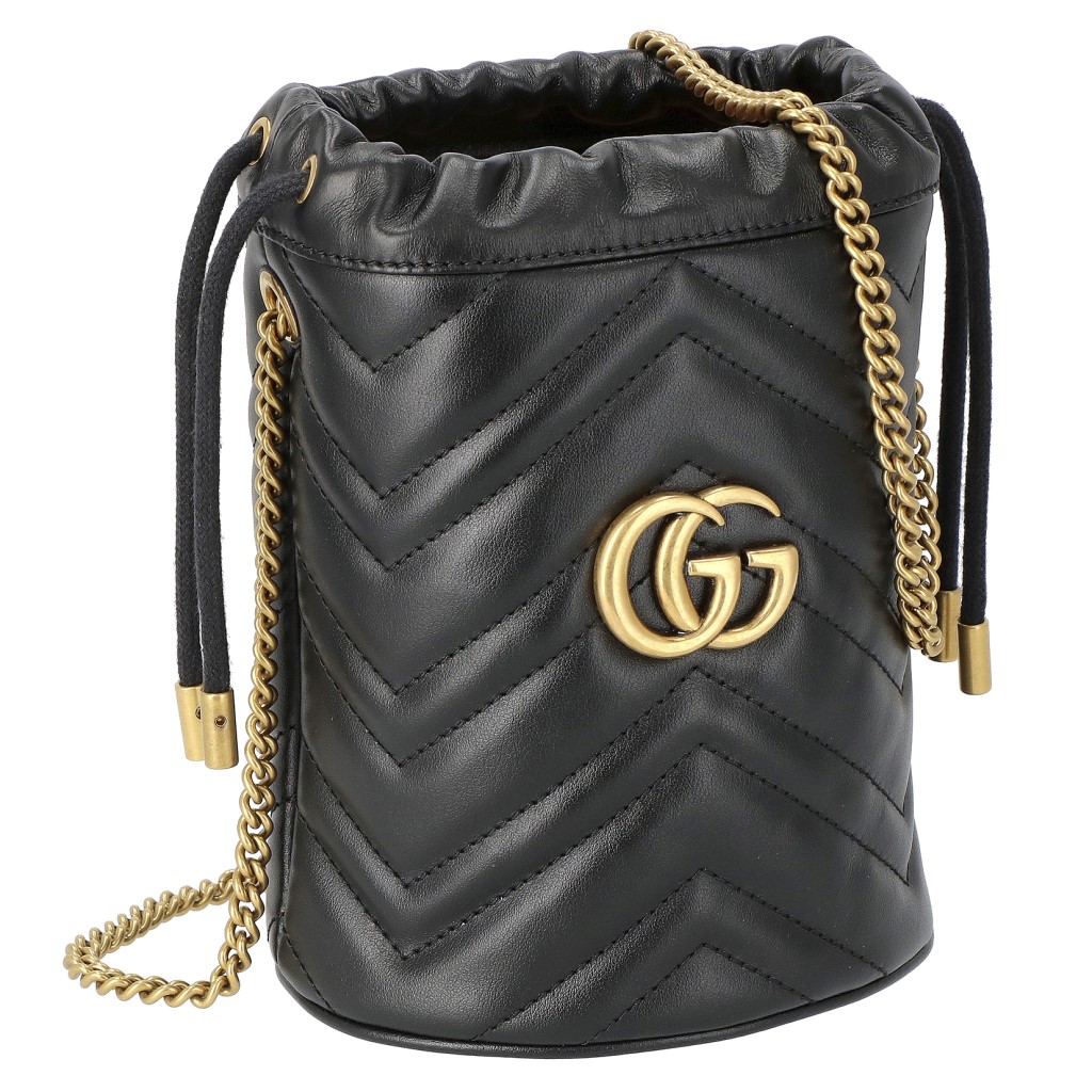 グッチ GUCCI ショルダーバッグ レディース GGマーモント 黒いこと 575163 DTDRT 1000