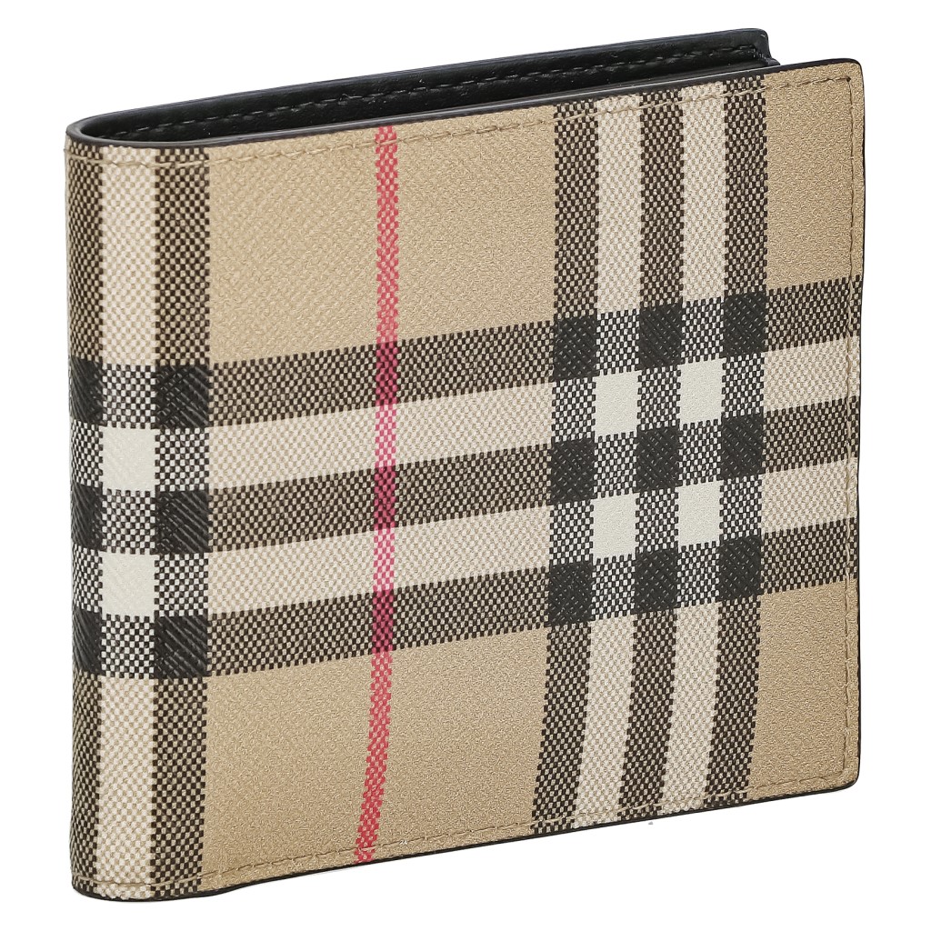 人気商品 Burberry バーバリー 二つ折り財布 メンズ ベージュ Archive Beige メンズ財布