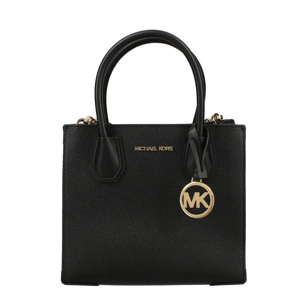 マイケルコース　ブラックレザーバッグ Michael Kors マイケルコース ロングショルダー ショルダー