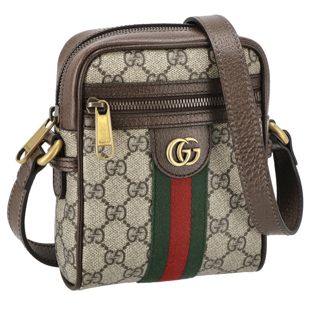 GUCCI GGグラム本革レザー ショルダーバッグ org.jpg