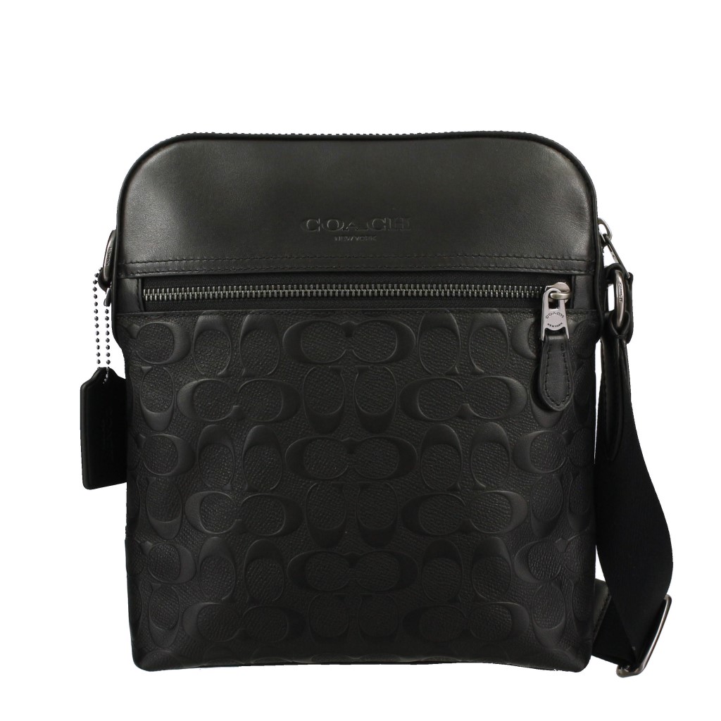COACH ヒューストン ショルダーバッグ シグネチャー F73339 中古 COACH - コーチ／COACH バッグ ショルダーバッグ 鞄 メンズ 男性