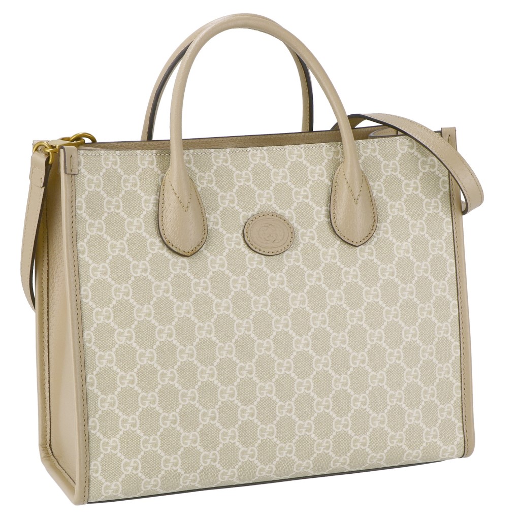 グッチ GUCCI トートバッグ レディース ベージュ 659983 UULBT 9683｜GINZA LoveLove（銀座ラブラブ）