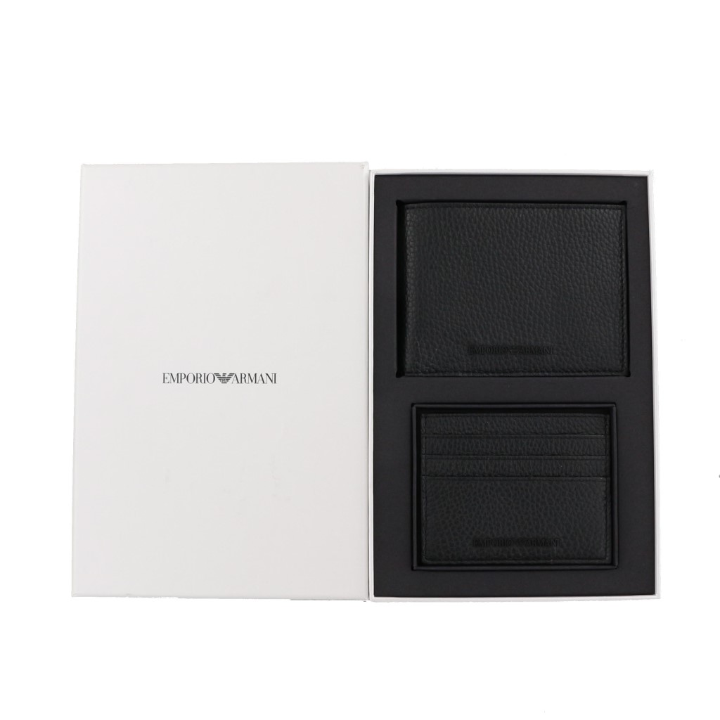 エンポリオアルマーニ EMPORIO ARMANI 二つ折り財布 メンズ ブラック Y4R378 Y068E 80001 BLACK 16,188円