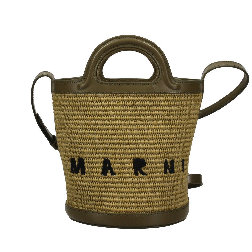 マルニ MARNI かご御徒面子 レディース トロピカリア 緑であること SCMP0056Q1 P3860 00V25 OLIVE