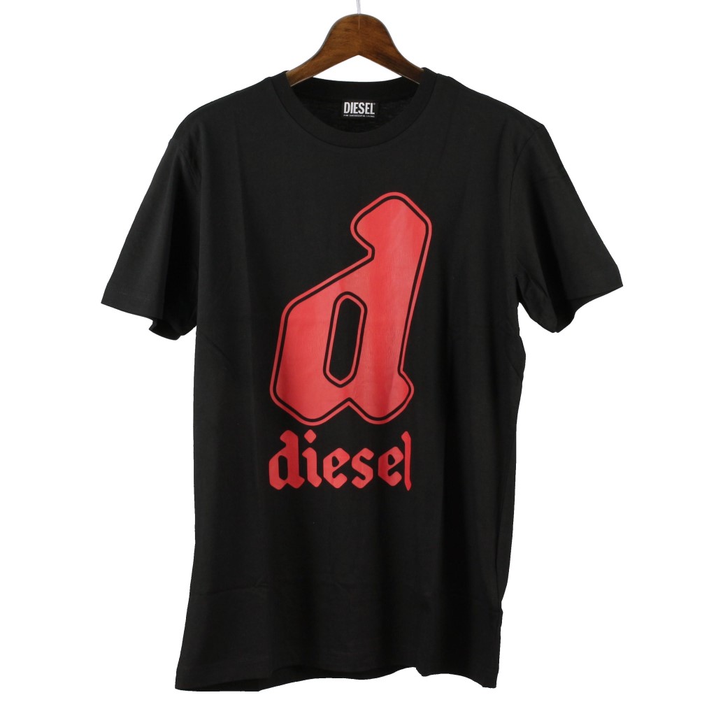 DIESEL ブラック 半袖Tシャツ 正規品 楽天市場】ディーゼル DIESEL メンズ Tシャツ 半袖 A02877 9XX