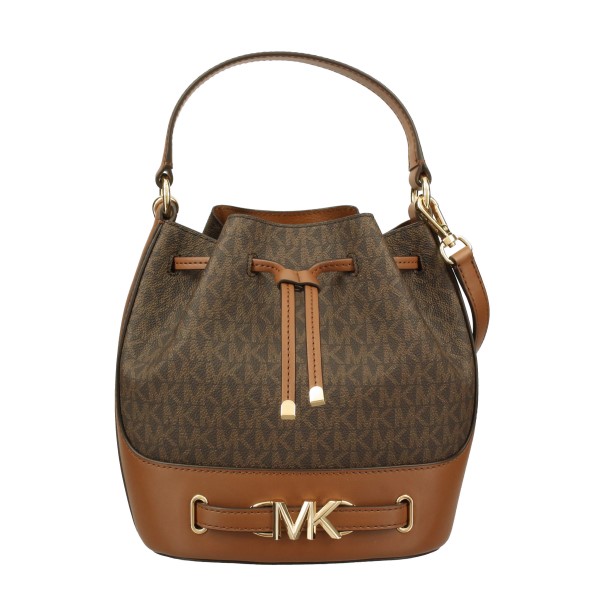 マイケルコース ショルダーバッグ レディース Reed ミディアム ロゴ バケット バッグ ブラウン MICHAEL KORS 35S3G6RM8B BROWN|GINZA LoveLove(銀座ラブラブ)