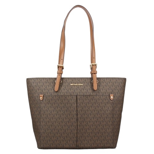 マイケルコース トートバッグ レディース ミディアム ダブル ポケット ブラウン MICHAEL KORS 35F3GTVT3B BROWN｜GINZA LoveLove（銀座ラブラブ）