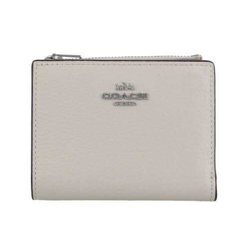 コーチ アウトレット 二つ折り財布 レディース チョーク COACH OUTLET CM315 SV/HA|GINZA LoveLove(銀座ラブラブ)