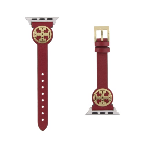トリーバーチ アップルウォッチ付け替えバンド レザー ボルドー TORY BURCH TBS0078｜GINZA LoveLove（銀座ラブラブ）