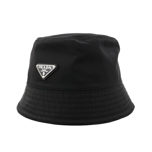 プラダ　PRADA ナイロン　バケットハット ブラック Re-nylon バケットハット | PRADA