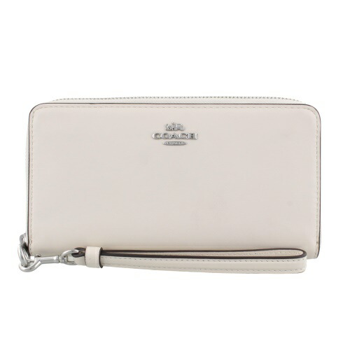 [COACH] シグネチャー柄 ラウンドジップ 長財布 CB856（ホワイト） Amazon | [コーチ] OUTLET アウトレット 長財布(ラウンドファスナー