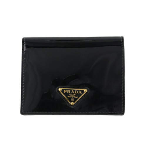 楽天市場】プラダ PRADA 財布 二つ折り財布 1MV204 QHH ネロ