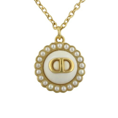 【美品】Christian Dior CD プチ petit ダブル ネックレス 早着【Dior☆】PETIT CD ダブル ネックレス☆CDロゴ星クリスタル