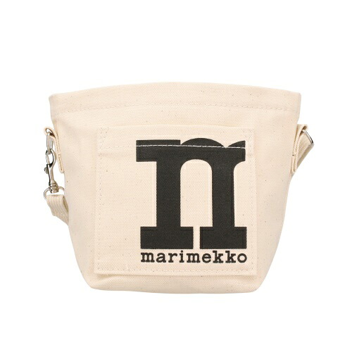 マリメッコ ショルダーバッグ レディース MINI CROSSBODY ホワイト marimekko 91980 100 COTTON|GINZA LoveLove(銀座ラブラブ)
