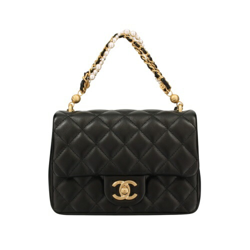【希少な美しさ】CHANEL ミニケリー ショルダーバッグ 特別感溢れる♪】CHANEL Kelly ミニチェーンクラッチ 25SS