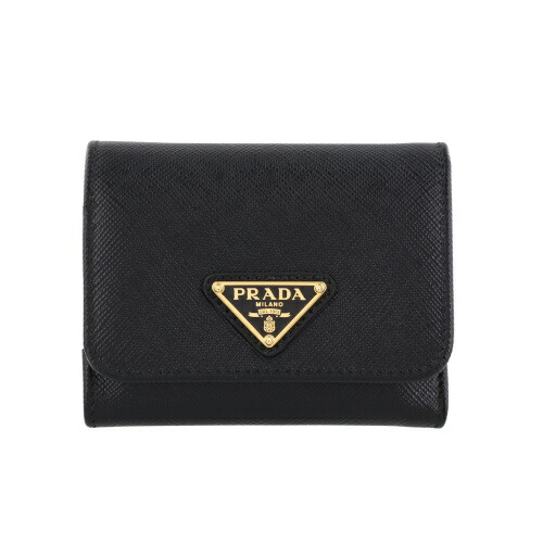楽天市場】プラダ 財布 三つ折り財布 サフィアーノ ミニ財布