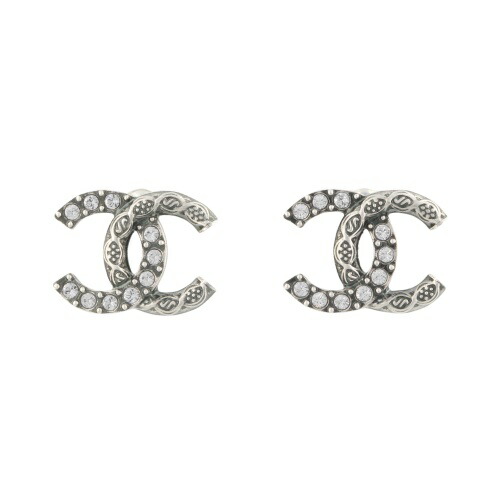 楽天市場】シャネル CHANEL ピアス シルバー レディース abd766