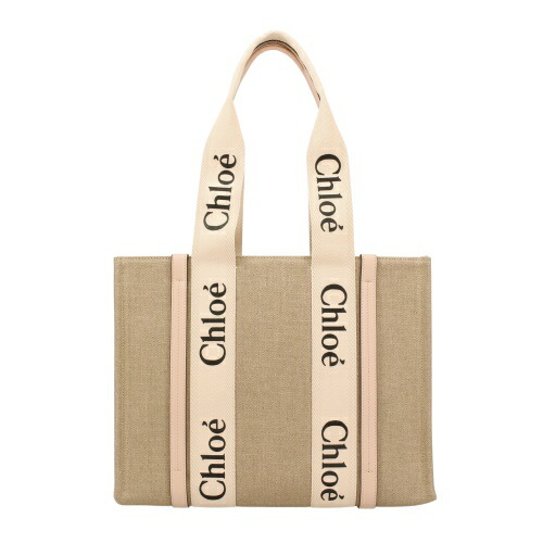 Chloe WOODYミニトートバッグ Chloé リネン＆レザー製Woodyミニトートバッグ | Chloé JP