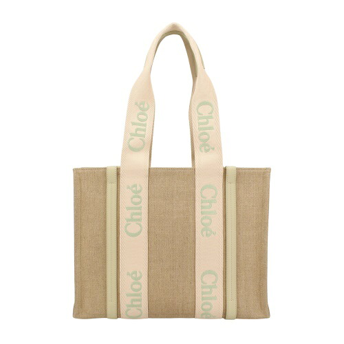 クロエ トートバッグ レディース ウッディ WOODY MEDIUM TOTE ブラウン CHLOE CHC23AS383 L17 38A LIGHT EUCALYPTUS｜GINZA LoveLove（銀座ラブラブ）