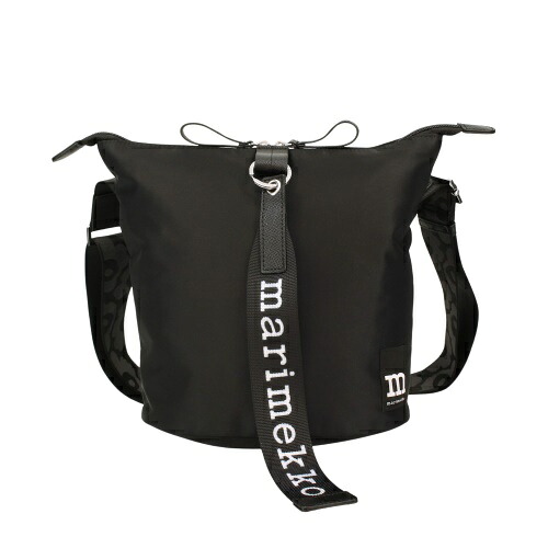 マリメッコ ショルダーバッグ レディース Carry All Solid ウニッコ ブラック marimekko 91923 009 BLACK｜GINZA LoveLove（銀座ラブラブ）