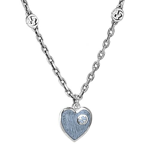 【値下げ】箱付き 極美品⭐️GUCCI ネックレス　シルバー GUCCI グッチ ネックレス レディース インターロッキングG フラワー